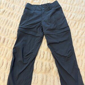REI Girls Blue Convertible Hiking Pants Medium 10-12